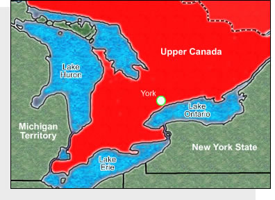 upper canada map